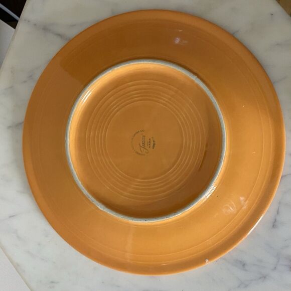 FIESTAWARE 10.5" Yellow Gold DINNER PLATE FIESTA - Picture 5 of 5